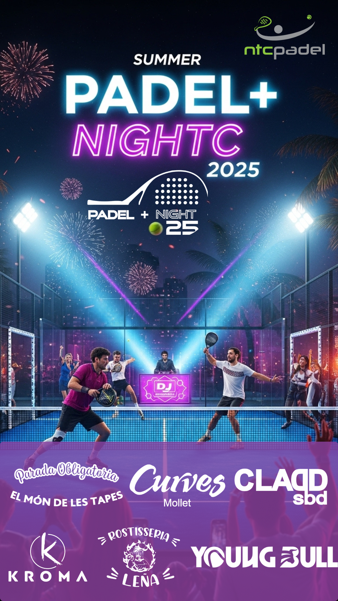 Torneo por equipos padel+ Nightc 2025
